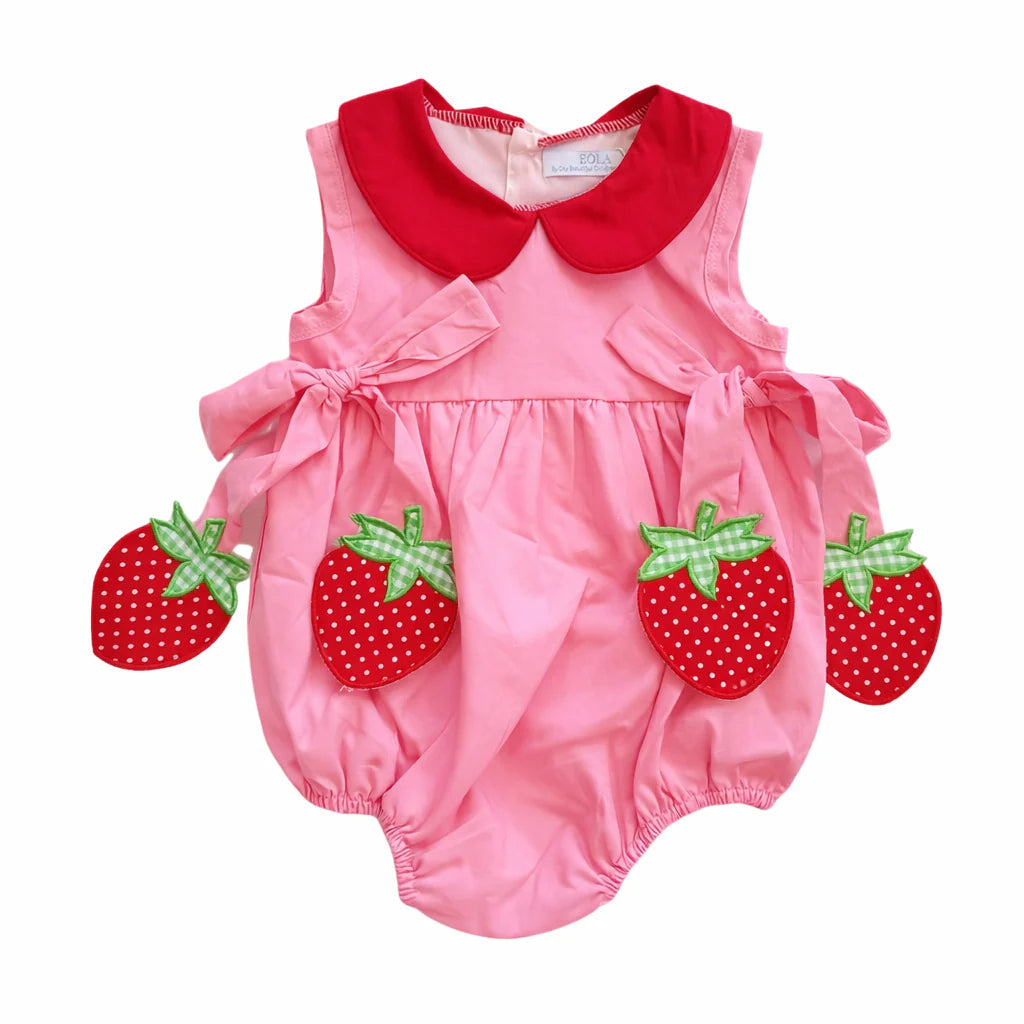 City Beautiful Strawberry Side Tag Bubble