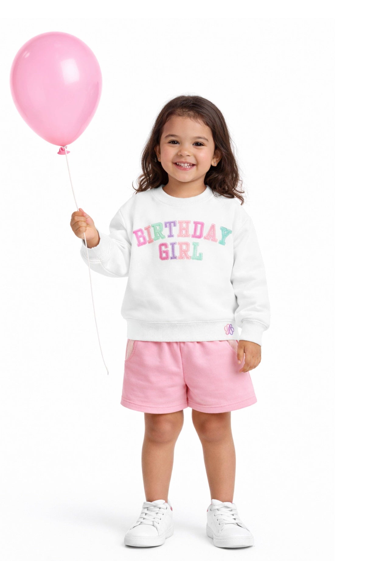 Bits and Bows Birthday Girl Sweatshirt