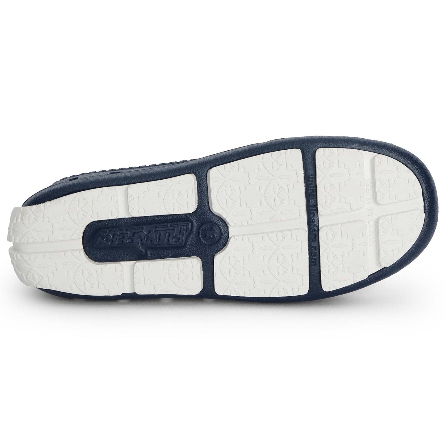 FLOAFERS PRODIGY DRIVER NAVY PEONY/BRIGHT WHITE - KIDS