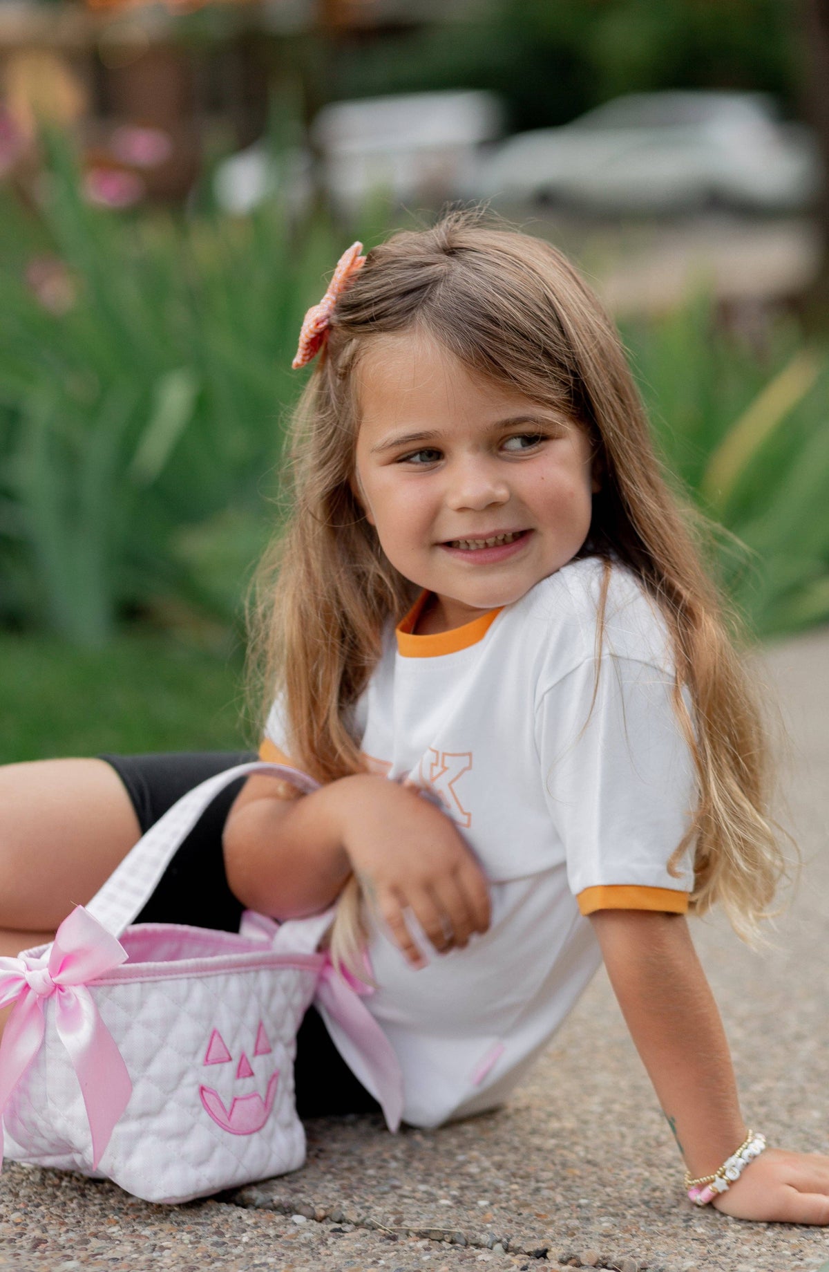 Bits and Bows Petite Pumpkin Tote