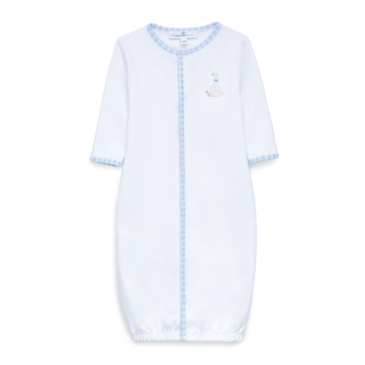 Magnolia Baby Silly Goose Converter Gown - Light Blue