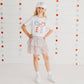 Sweet Wink Patchwork Bow Patch Patch Baseball Hat - Fourth of July