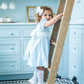 Ruth and Ralph Blue Velvet Holiday Dress