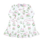 Sweet Dreams Pink and Green Christmas Theme Print Nightgown--Size 24 Months