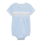 Magnolia Baby Little Ducklings Classics Smocked Bubble - Light Blue