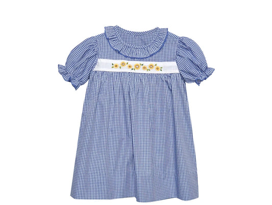 Remember Nguyen Royal Blue Bryn Dress--Sunflower
