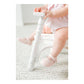 L'Amour Shoes Mia Scalloped Leather Mary Jane (Baby)