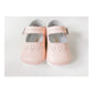 L'Amour Shoes Mia Scalloped Leather Mary Jane (Baby)