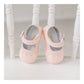 L'Amour Shoes Mia Scalloped Leather Mary Jane (Baby)