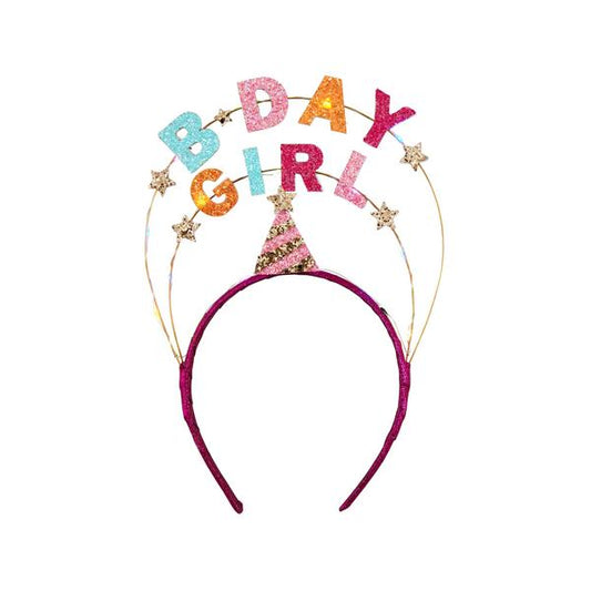 Mud Pie Light Up Birthday Headband Girl