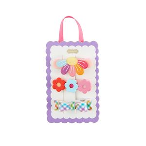Mud Pie Flower Spring Hairclips