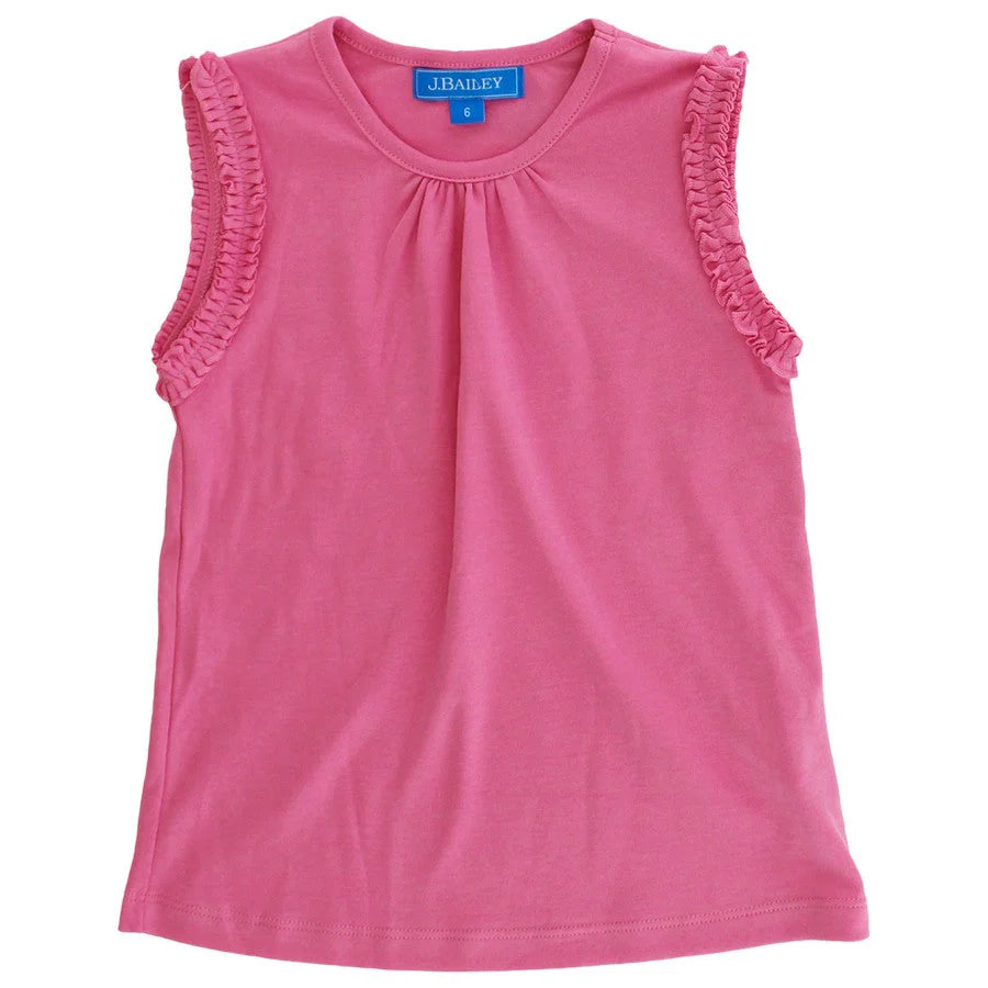 Bailey Boys J. Bailey Girls Summer Tee, Medium Pink