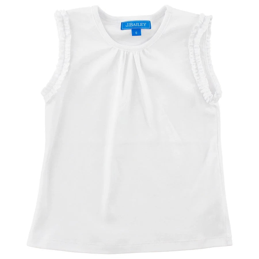 Bailey Boys J. Bailey Girls Summer Tee, White