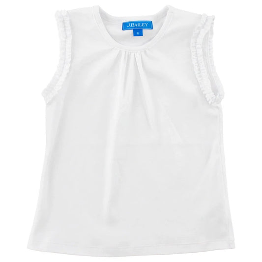 Bailey Boys J. Bailey Girls Summer Tee, White
