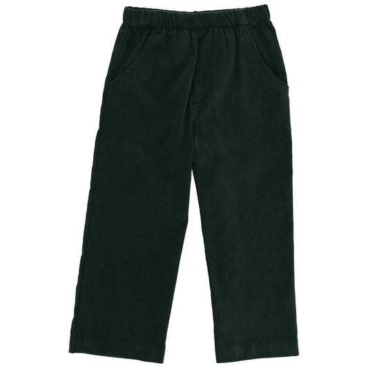 Bailey Boys Charlie Pull On Elastic Waist Pants, Forest Corduroy