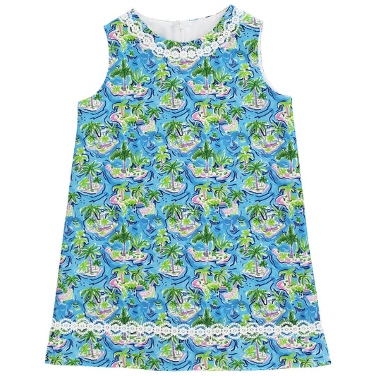Bailey Boys Dress, Palm Paradise Liza Dress