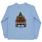 Bailey Boys Long Sleeve Logo Tee, Christmas Pups