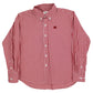 Bailey Boys Roscoe Button Down Shirt--Red Check