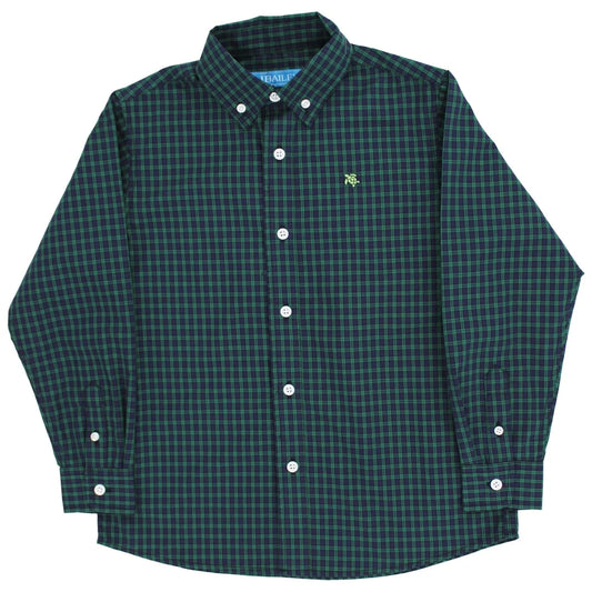 Bailey Boys Roscoe Button Down Shirt--Sterling