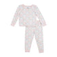 Mud Pie Pink Bunny Pj Set