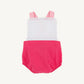 Beaufort Bonnet Sally Sunsuit--Palm Springs Punch/Sandpearl Pink
