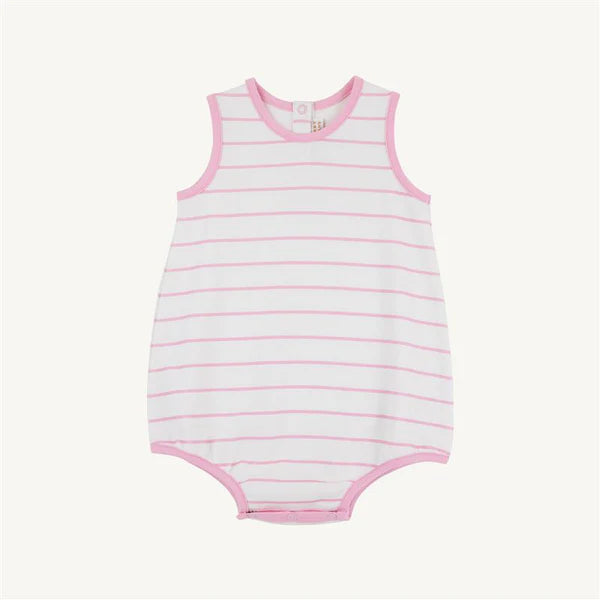 Beaufort Bonnet Patton Play Bubble--Pier Party Pink Stripe