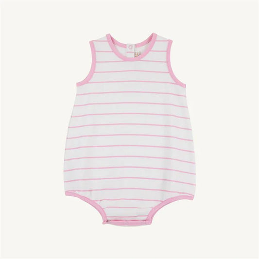 Beaufort Bonnet Patton Play Bubble--Pier Party Pink Stripe