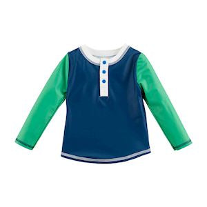 Mud Pie Navy Body Boy Rash Guard