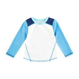 Mud Pie White Body Boy Rash Guard