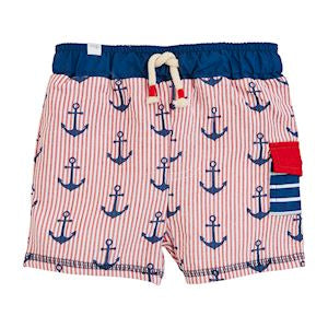 Mud Pie Anchor Swim Trunks