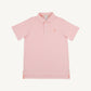 Beaufort Bonnet Prim and Proper Polo--Sanibel Salmon Stripe