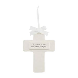 Mud Pie For This Child Keepsake Cross