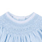 Magnolia Baby Luca's Classics Bishop Footie - Light Blue Polka Dot