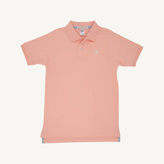 Beaufort Bonnet Prim and Proper Polo--Pompano Peach