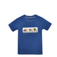 Remember Nguyen Blue Houston Shirt--Construction Vehicles