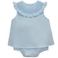 Baby Sen Blue Zadie Bloomer Set--Breezy Bluebell