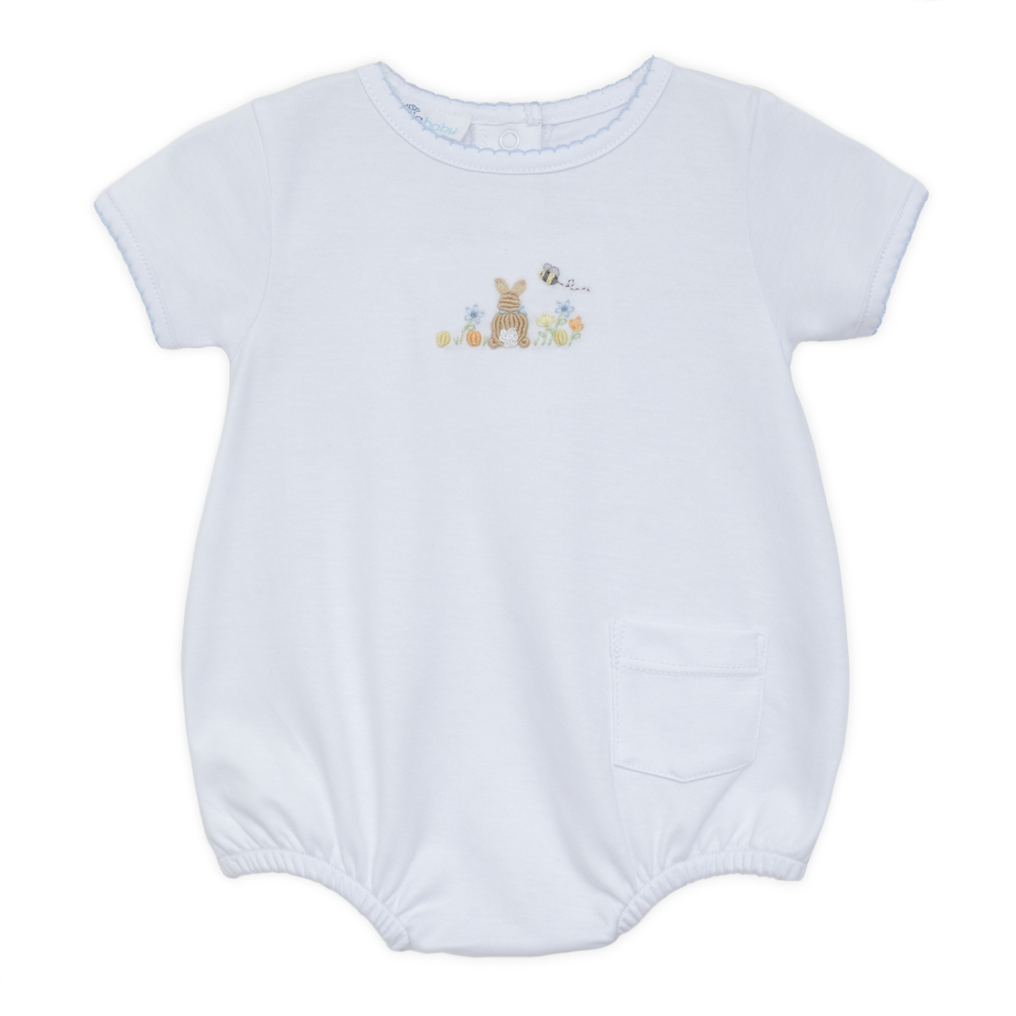 Magnolia Baby Bunny's Basket Bubble - Light Blue