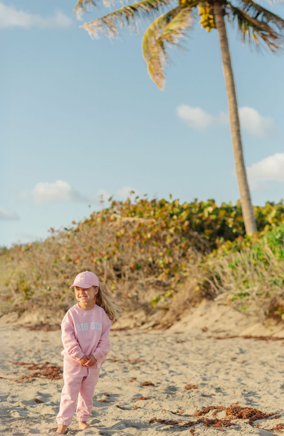 Bits and Bows Big Sister Pink Sweatshirt