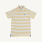 Beaufort Bonnet Prim and Proper Polo--Lake Claire Lines/Woodboat Blue