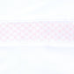 Magnolia Baby White with Pink Trim Smocked Footie