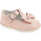 L'Amour Angel Minnie Bow Leather Pink Shoes