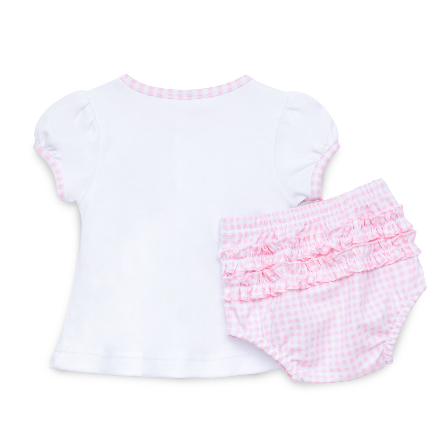 Magnolia Baby Silly Goose Diaper Cover Set - Pink