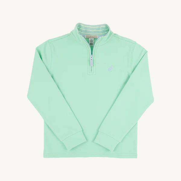 Beaufort Bonnet Hayword Half Zip--Grace Bay Green/Buckhead Blue
