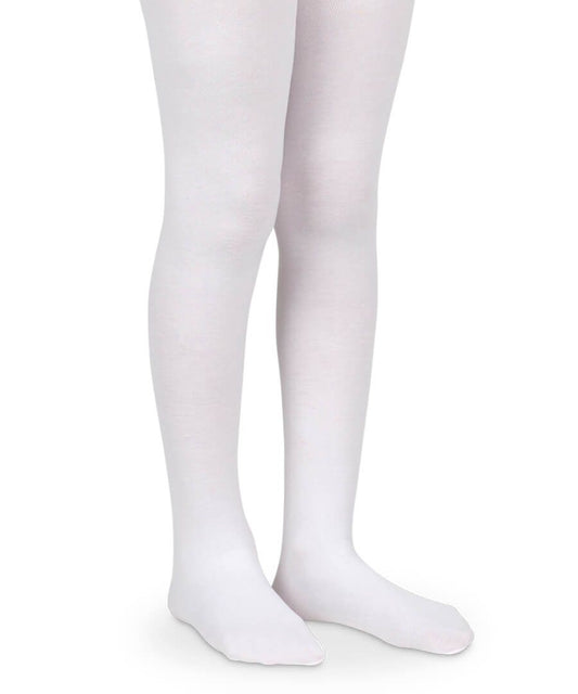 Jefferies Socks White Tights Size 6-18 Months