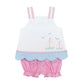 Whimsy Bay St Johns Sailboat Applique Bloomer
