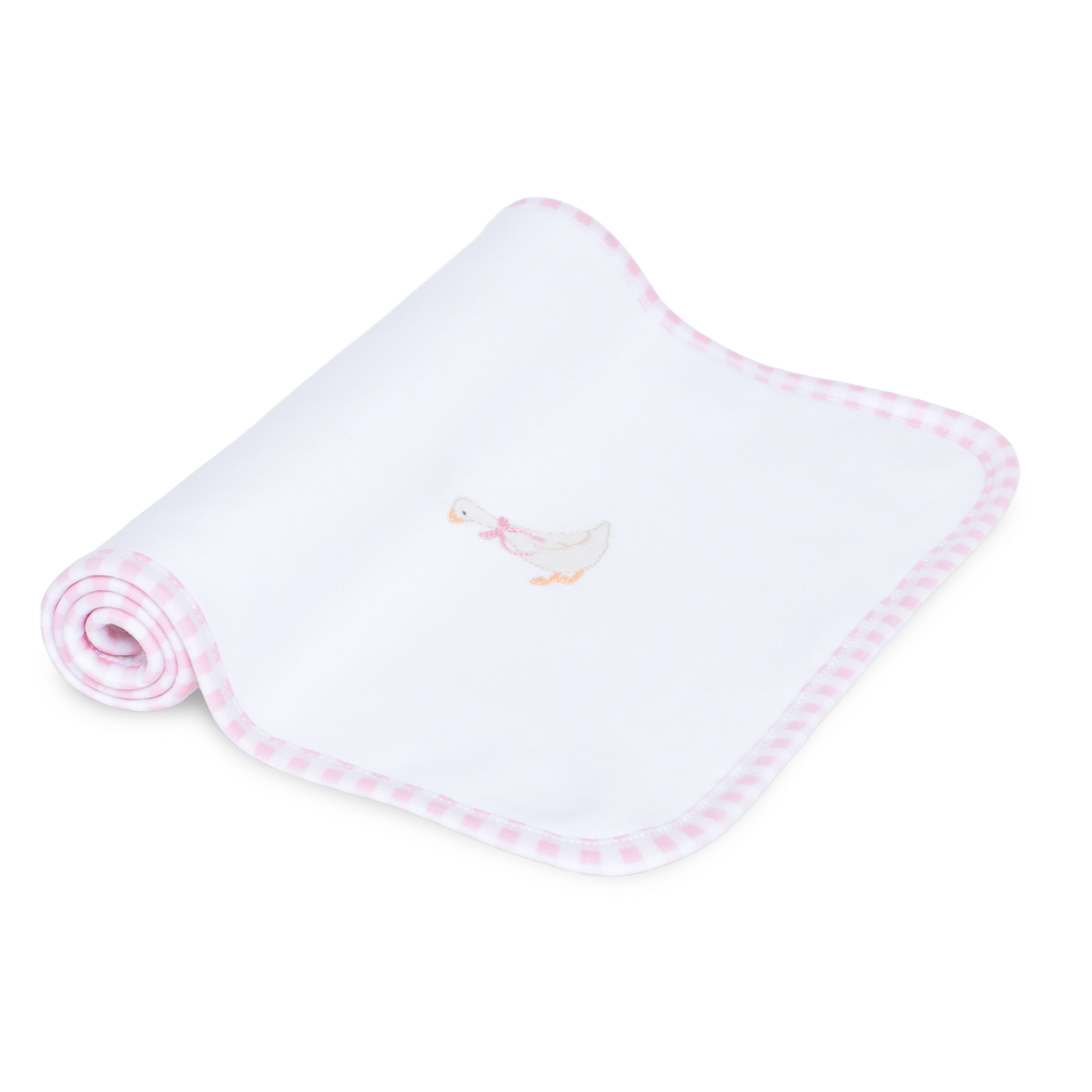 Magnolia Baby Silly Goose Burp Cloth - Pink