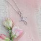 Children's First Communion Sterling Silver Cross Necklace