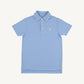 Beaufort Bonnet Prepletic Prim and Proper Polo--Sunrise Blvd Blue Stripe
