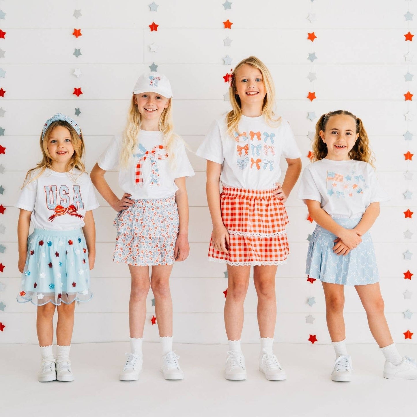 Sweet Wink Patriotic Cutie Short Sleeve T-Shirt - Fourth of July