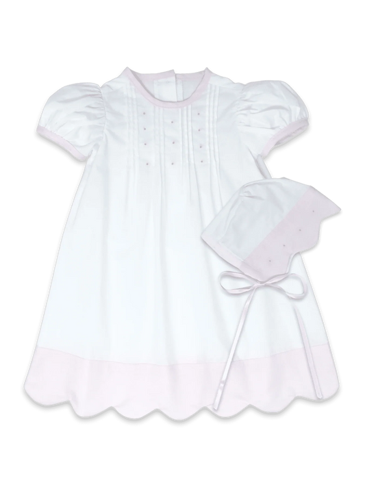 Lullaby Set 1956 Daygown Set--Blessings White, Pink